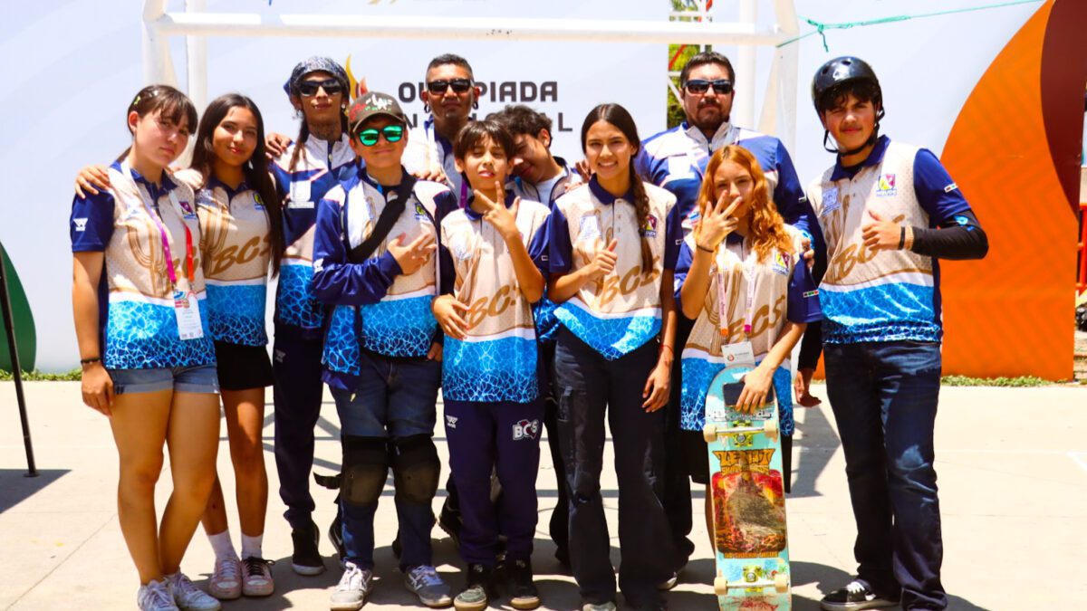 Skateboarding sudcaliforniano concluye participación en la ON 2026