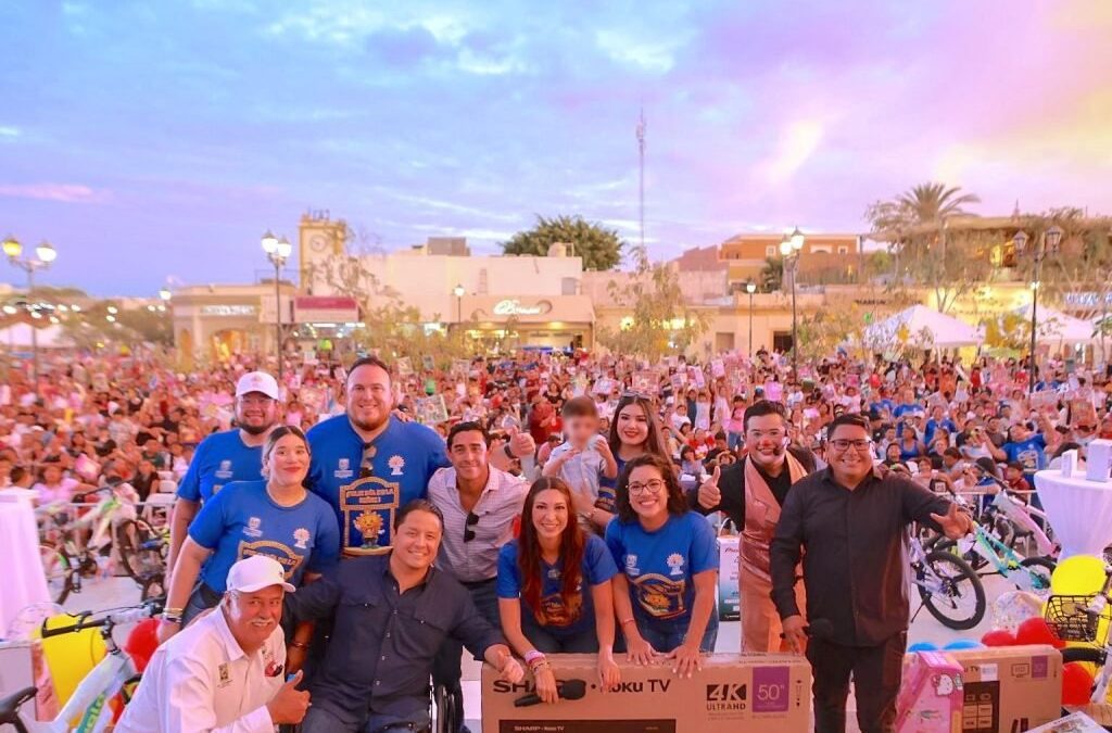Con alegría, regalos y mucha diversión concluye Gobierno Municipal y DIF Los Cabos los festejos del Día de la Niñez.