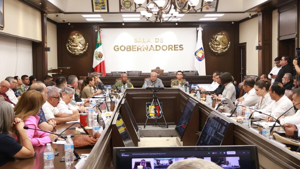 Se prepara BCS ante temporada de ciclones 2026 con trabajo coordinado