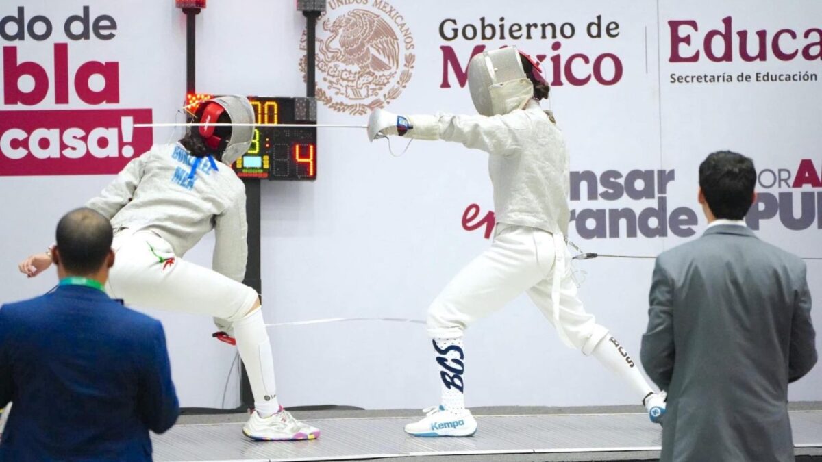 Esgrima cabeño suma doble medalla de plata en Nacionales CONADE 2026 celebrados en Puebla