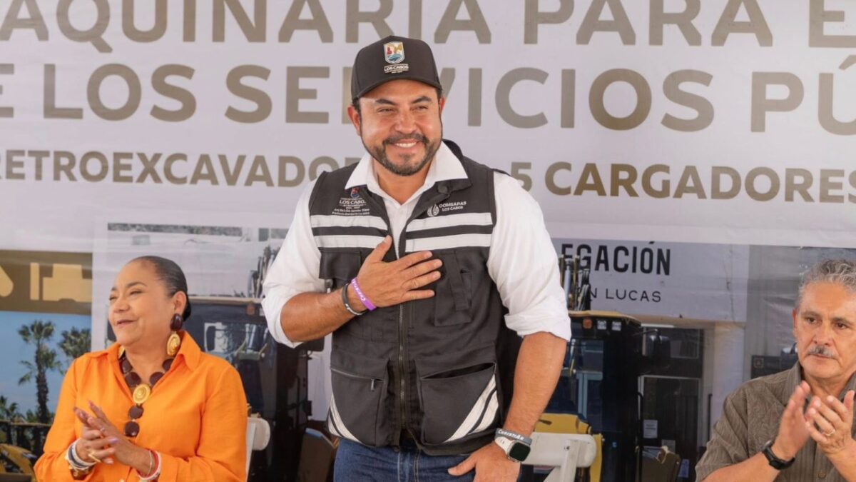 Impulsa Christian Agúndez la transformación urbana de Los Cabos con infraestructura y espacios públicos recuperados.