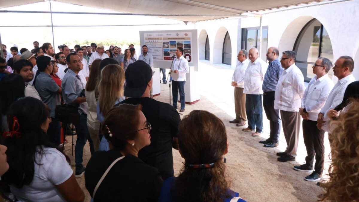Gobernador entrega nueva infraestructura educativa en la UABCS y pone en marcha foro sobre tecnologías digitales