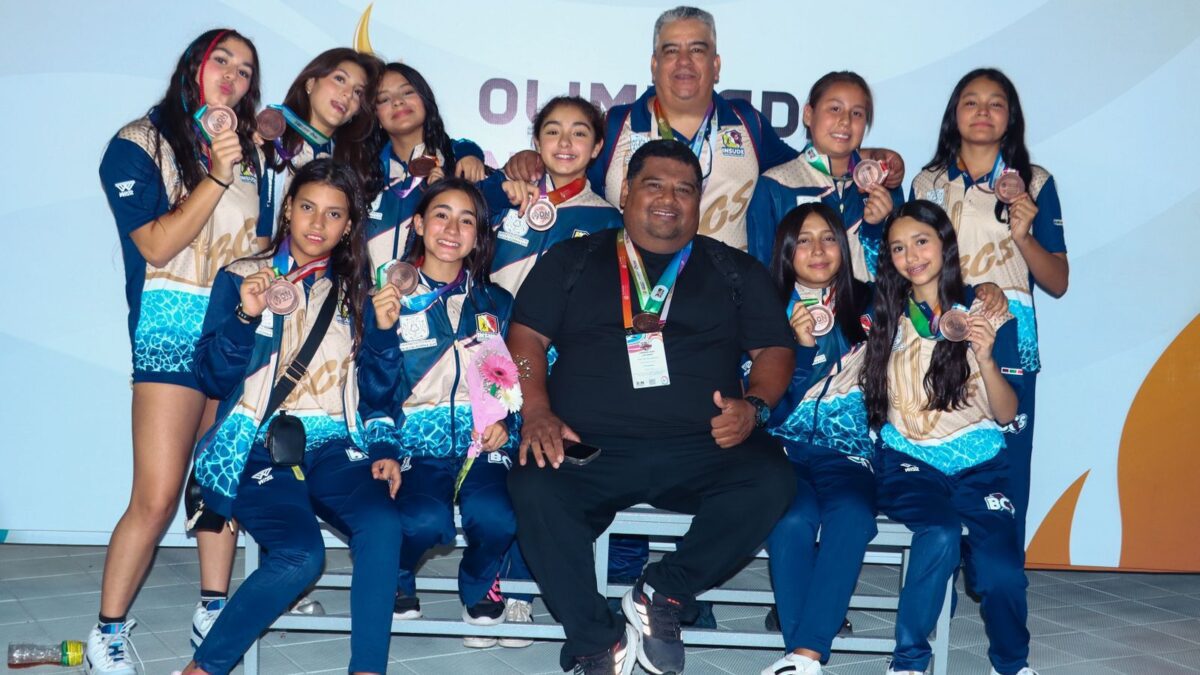 BCS logra bronce en polo acuático femenil en la ON2026