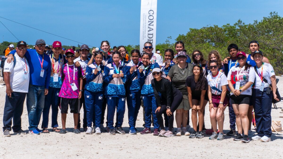 BCS cierra participación en canotaje con plata y bronce en la Olimpiada Nacional 2026
