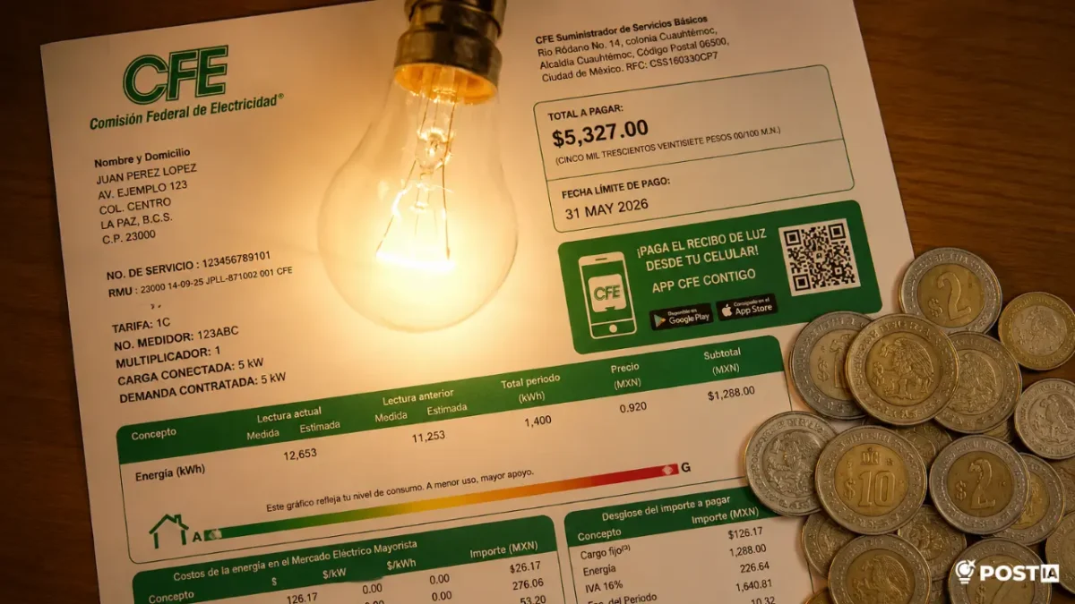 ¿Cuándo se verá el descuento del 40% en el recibo de CFE en BCS?