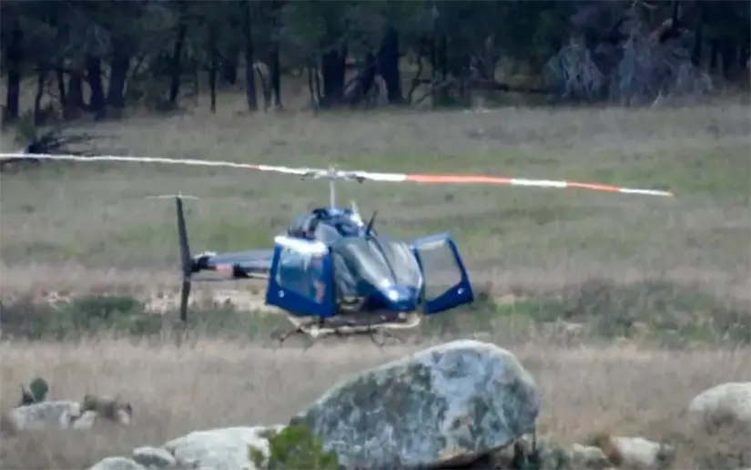 ¿Quién autorizó más de 100 vuelos con material de construcción en la Sierra de la Laguna?