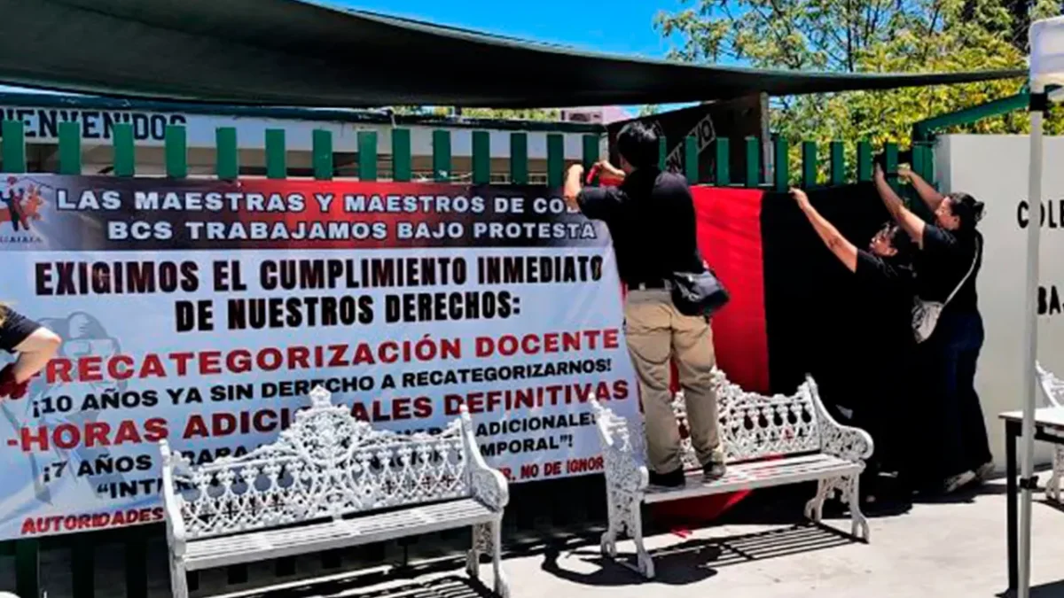 Estalla huelga en Cobach BCS; más de 9 mil alumnos se quedan sin clases