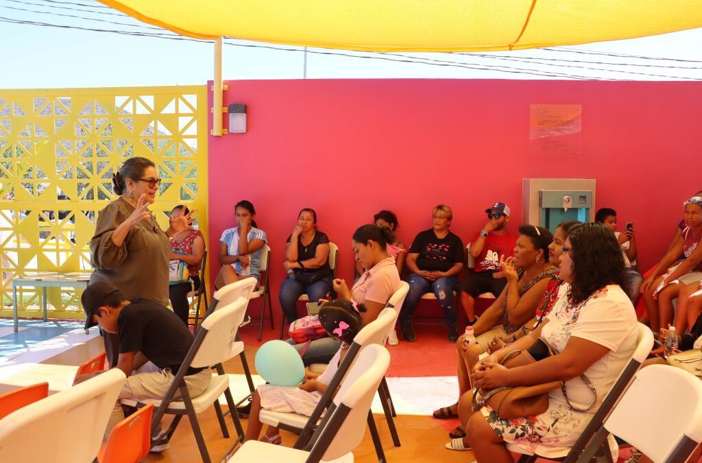 SEDIF BCS impulsa convivencia familiar con jornada comunitaria en Villas de Guadalupe