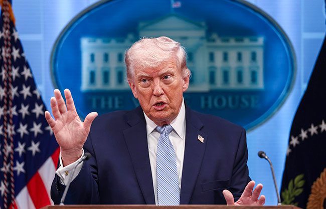 Trump dice que negociaciones de paz con Irán ‘avanzan de manera constructiva’ pero sin prisas