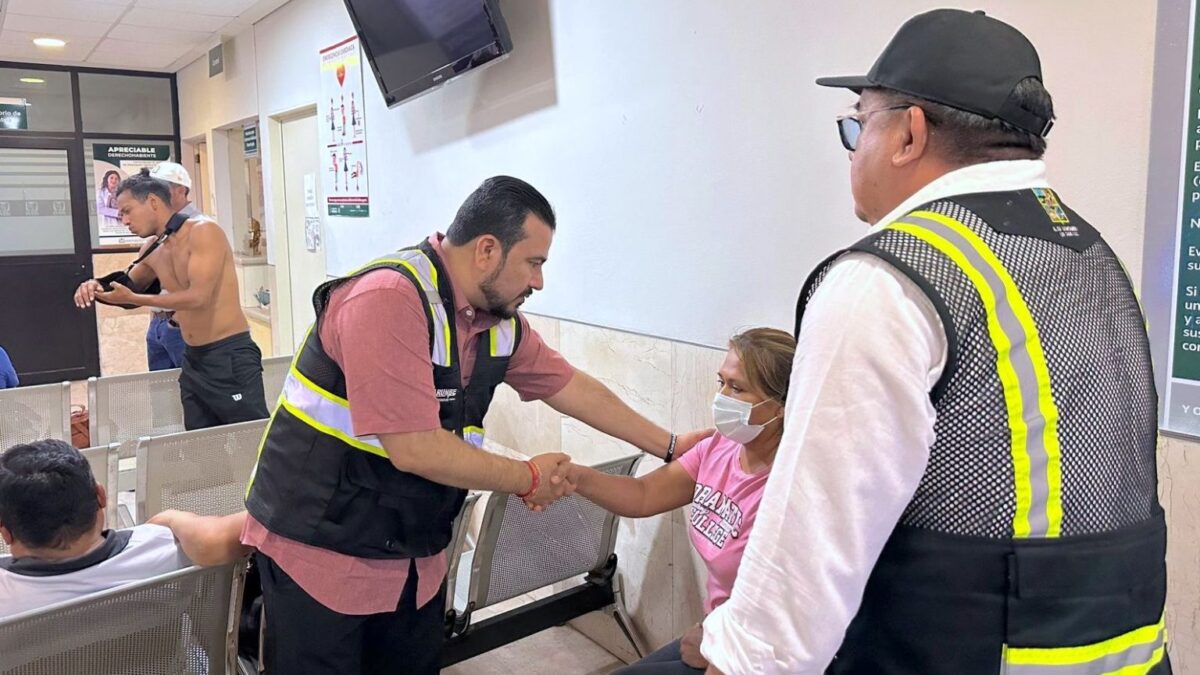 Autoridades municipales recorren hospitales para brindar atención directa a víctimas de atropellamiento