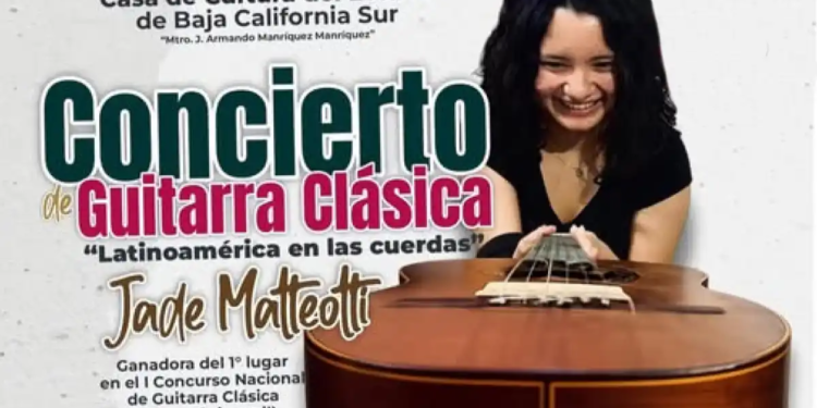 Ofrecerá Jade Matteoti concierto en la Casa de Cultura del Estado