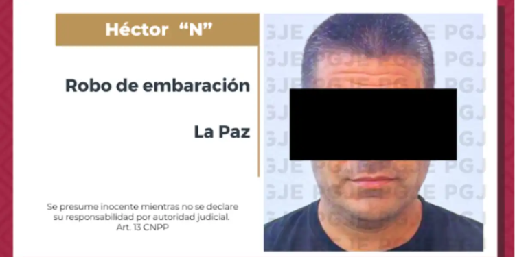Detienen a Héctor “N” buscado por robo en embarcación