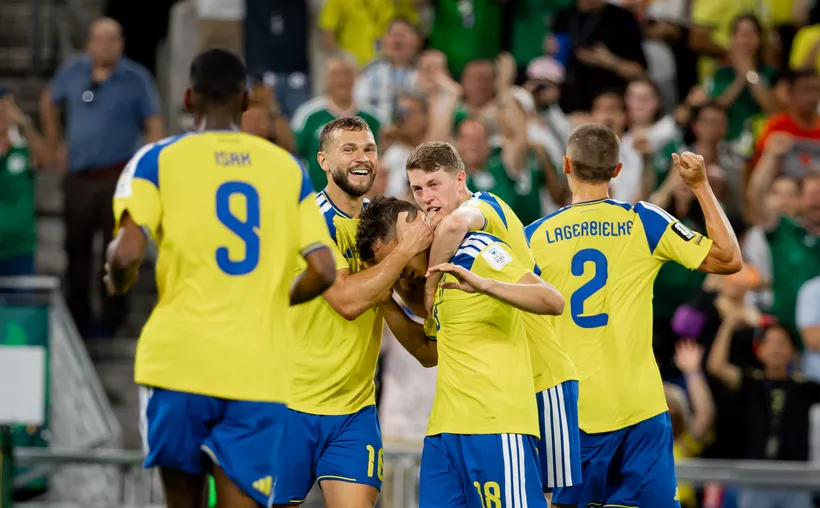 Suecia se impone sin piedad: barre con Túnez 5-1