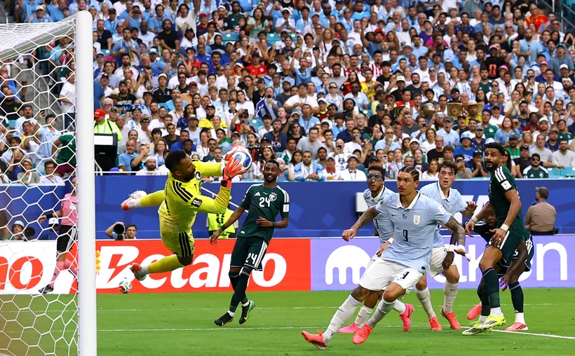 Maxi Araújo rescata el 1-1 para Uruguay ante Arabia Saudita