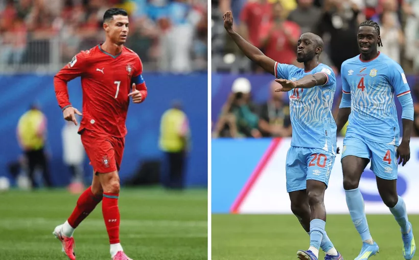 Portugal tropieza en el Mundial y Congo hace historia con un 1-1