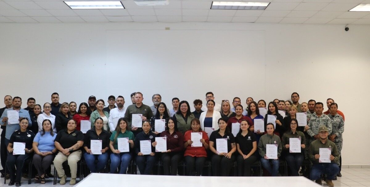 Capacitan a 77 servidores públicos en materia de desaparición de personas