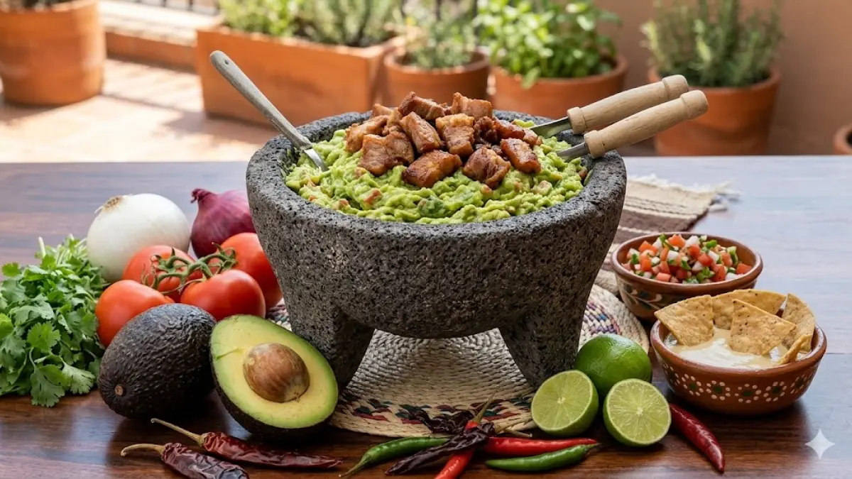 Chicharrón estilo La Ramos, receta con guacamole para ver el Mundial 2026