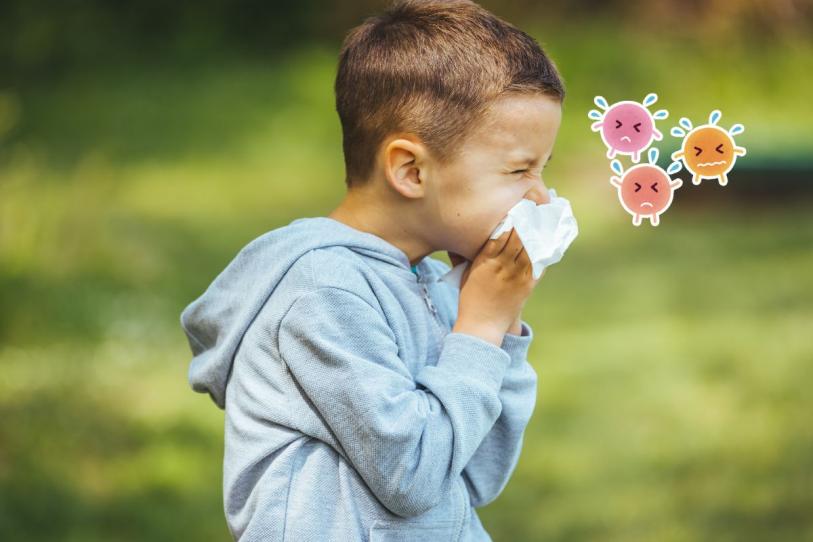¿Estornudos, ronchas o picazón? Así se originan las alergias en los niños