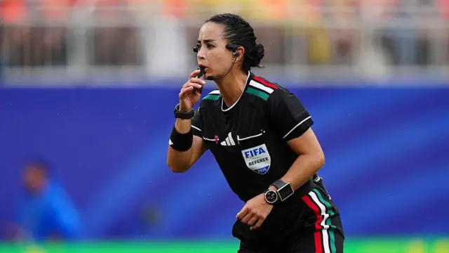 Katia Itzel: primer árbitra mexicana que pita un partido en una Copa del Mundo varonil