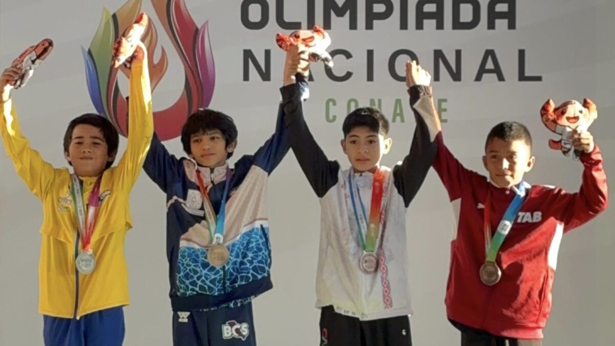 BCS gana oro y tres bronces en luchas asociadas de la ON2026