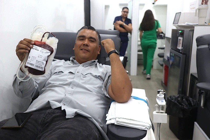Se suma BCS al maratón nacional de donación de sangre altruista
