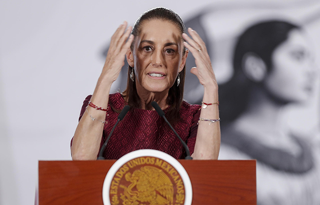 ‘Falso de toda falsedad’: Sheinbaum rechaza acusaciones de nexos con el crimen