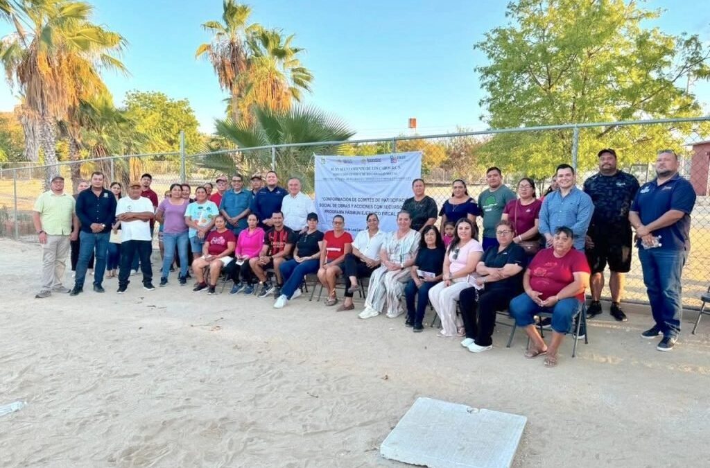 Integran Comité de Participación Social para supervisar construcción de multideportivo en Matancitas.