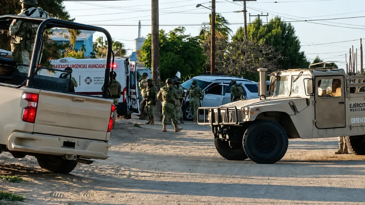 Dos detenidos en Puerto Adolfo López Mateos tras fuerte ataque armado