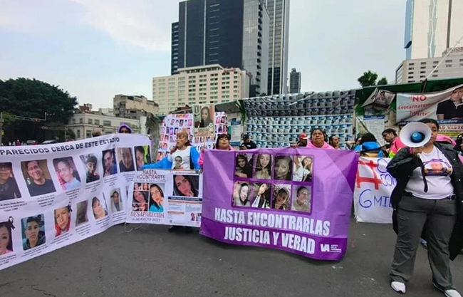 Piden buscadoras un alto a la criminalización