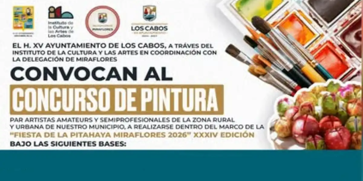 Convocan al Concurso de Pintura de la Fiesta de la Pitahaya Miraflores 2026