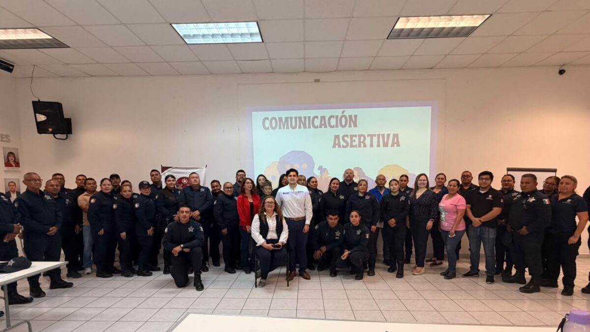 Capacitan a policías estatales para fortalecer habilidades de comunicación y manejo emocional