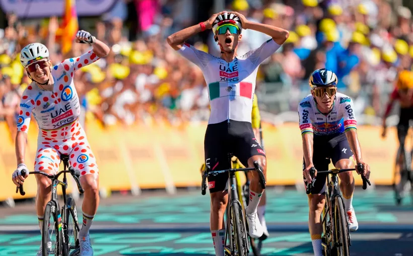 Mexicano Isaac del Toro gana segunda etapa del Tour de Francia
