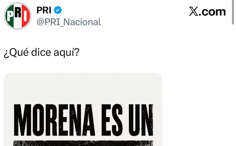 PRI impugnará veto del INE a llamarle “narcopartido” a Morena