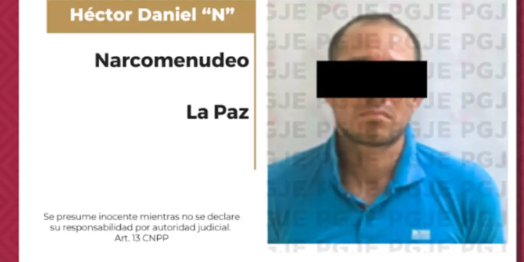 Detienen a Héctor Daniel con mil 750 dosis de cristal
