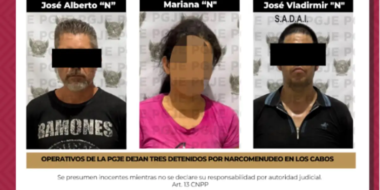 Aseguran más de 3 mil dosis de metanfetamina en Los Cabos