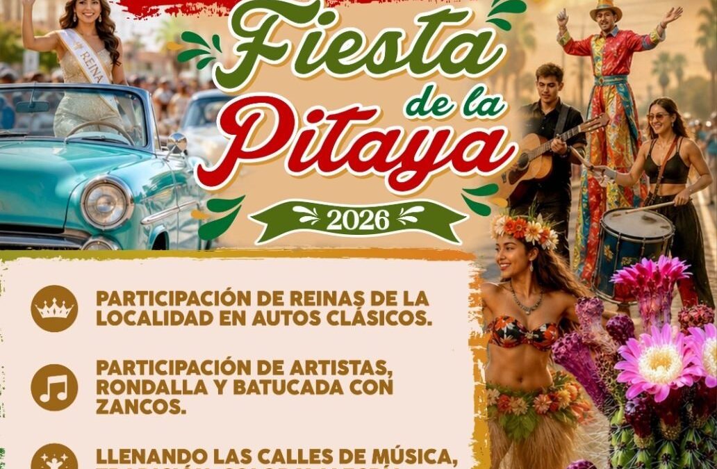 Invitan a disfrutar del primer desfile de la Fiesta de la Pitaya 2026 en Miraflores