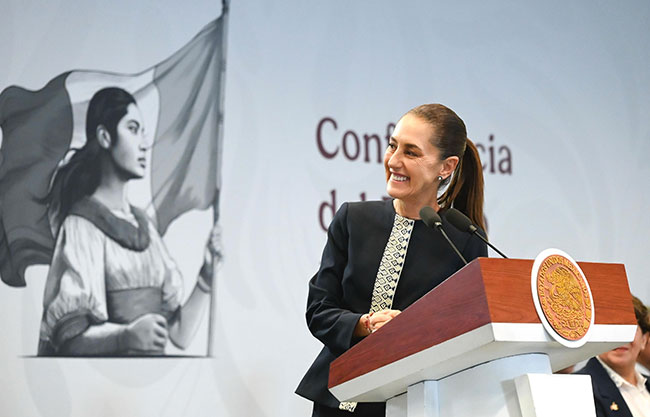 Presidenta destaca que Estrategia de Seguridad logró el día con menos homicidios en años