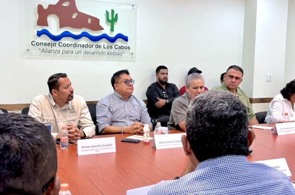 Cabos y Consejo Coordinador acciones en seguridad, movilidad y ordenamiento de playas