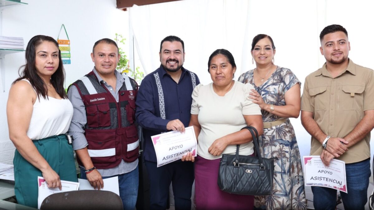 Atención Ciudadana entrega apoyos asistenciales a familias de la Zona Norte