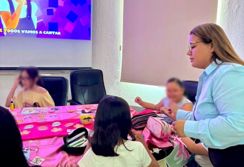 A través de taller, SIPINNA en Cabo San Lucas promueve derechos de niñas y niños