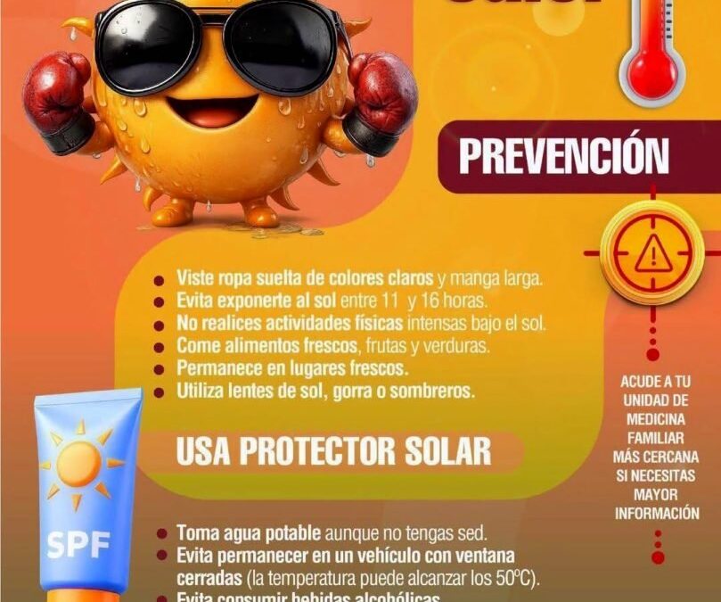 Instituto de Salud emite recomensaciones para prevenir golpes de calor ante el incremento de las temperaturas en Los Cabos