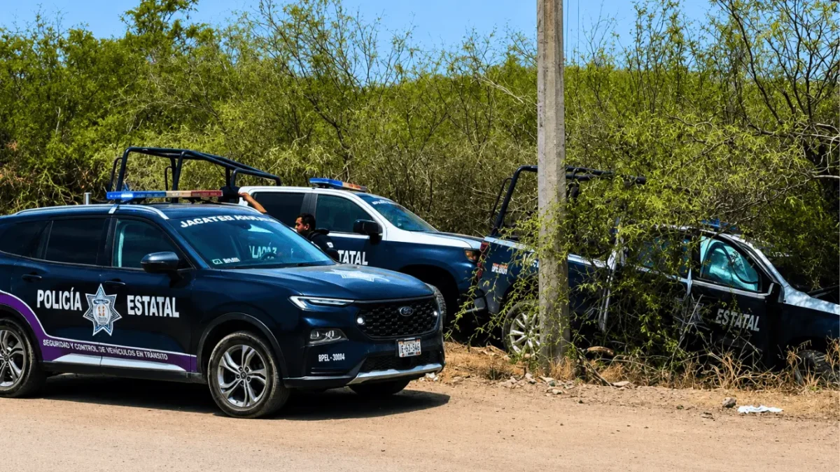 Choque entre patrullas de la Policía Estatal deja dos agentes lesionados en La Paz