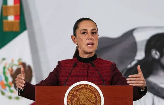 Sheinbaum llama a combatir noticias falsas y propaganda de la derecha