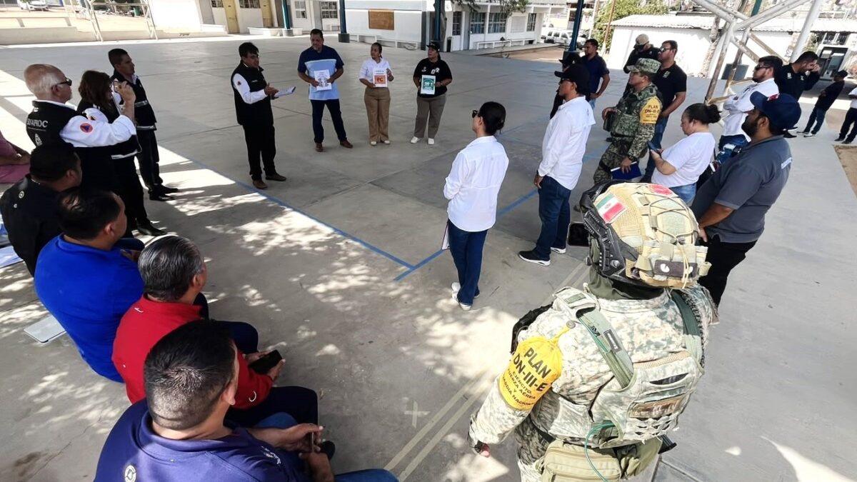 Imparten Coordinación Nacional y Subsecretaría de Protección Civil de BCS, taller de gestión de refugios temporales