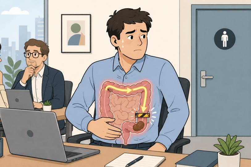 ¿Te aguantas las ganas de ir al baño? Esto le ocurre a tu intestino cuando lo haces