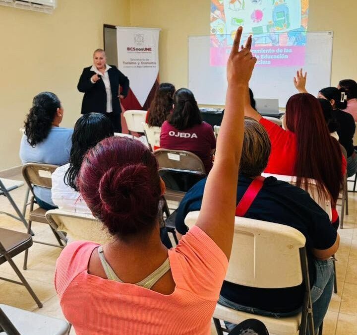 Impartirá SETUE capacitación financiera y empresarial en Comondú, Loreto y Mulegé