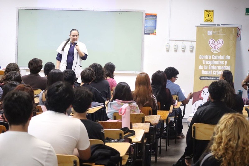 Acerca Salud información sobre donación de órganos a universitarios