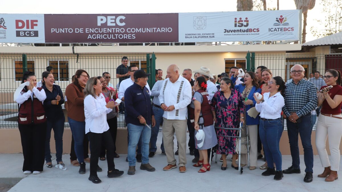 Fortalece Gobierno del Estado el bienestar comunitario con la modernización del Punto de Encuentro Comunitario “Agricultores” en Ciudad Constitución
