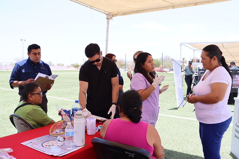 Continúa Salud con jornadas extramuros gratuitas para la detección oportuna de enfermedades