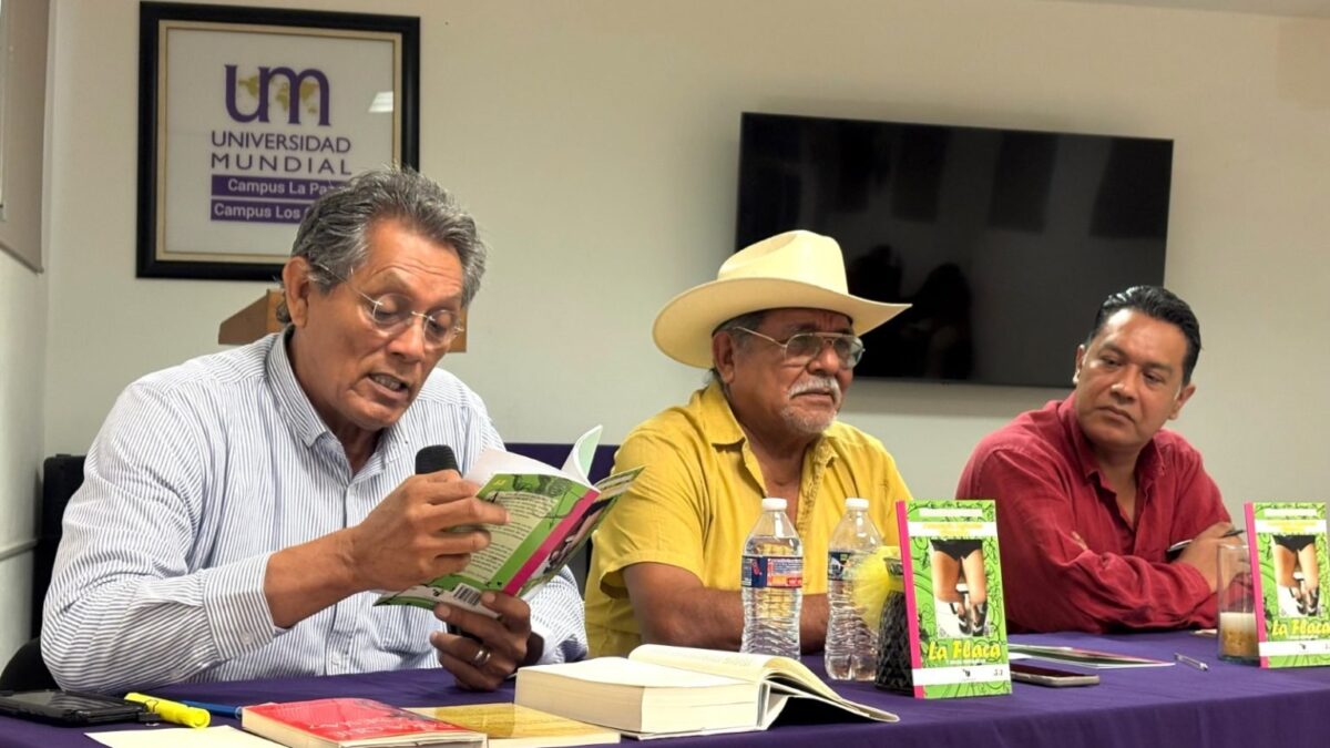 Presentan el libro “La Flaca y Otros Romances”: promueven la lectura en la Universidad Mundial campus Los Cabos
